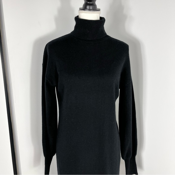 The Cashmere Project turtleneck dress 100% cashmere - Picture 3 of 6